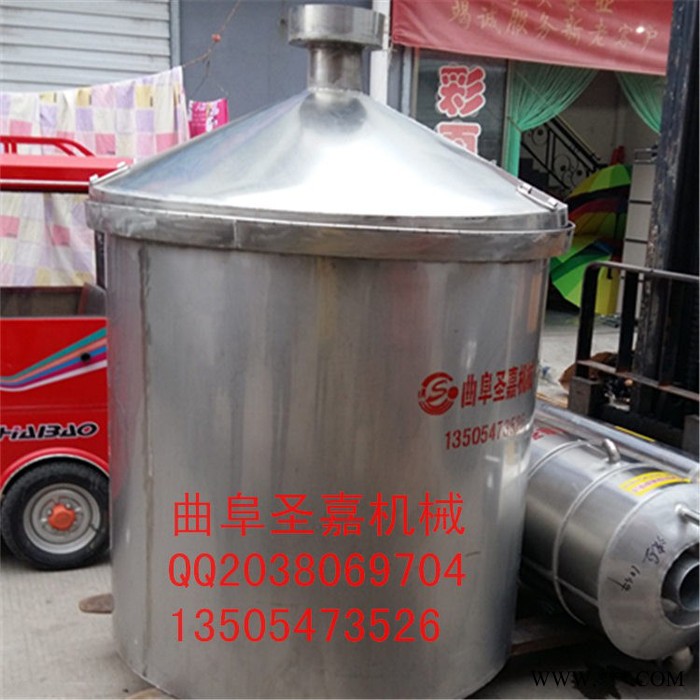 榆林白酒酿造设备制造厂家 圣嘉白酒蒸馏设备 自酿白酒设备图片图7