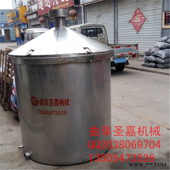 榆林白酒酿造设备制造厂家 圣嘉白酒蒸馏设备 自酿白酒设备图片图4