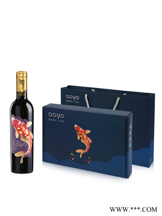 智利进口葡萄酒代理批发傲鱼红酒加盟招商珍藏西拉红葡萄酒375ml 葡萄酒批发图3