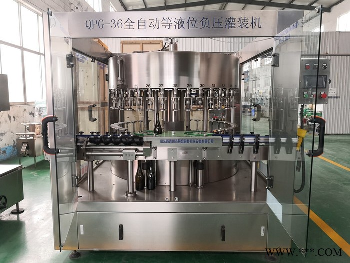 强盛包装葡萄酒灌装机葡萄酒灌装设备葡萄酒灌装生产线图4
