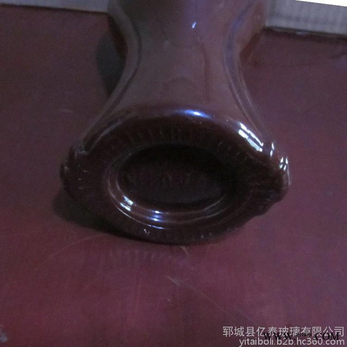 山东郓城厂家定制高白料彩色喷涂玻璃酒瓶500ml装白酒瓶 一斤装养生酒保健酒瓶子图4
