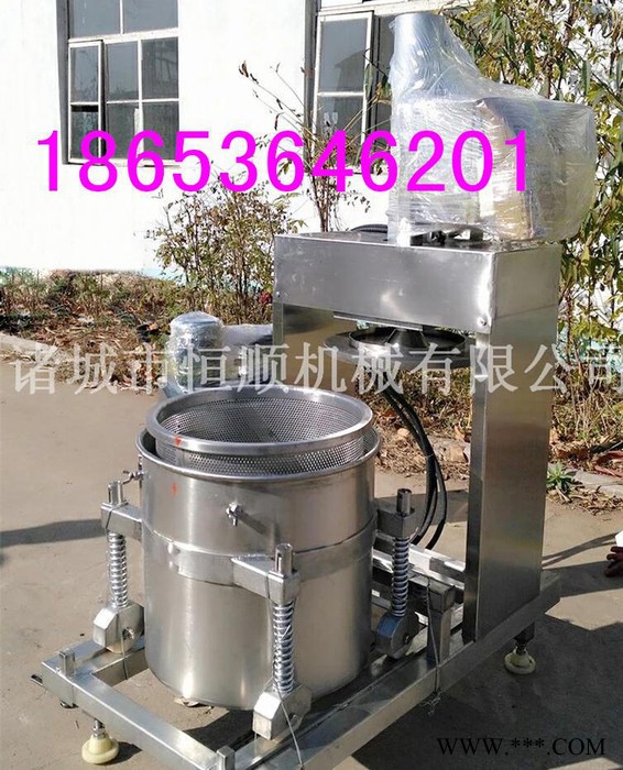 葡萄酒榨汁机 葡萄发酵后过滤挤压滤渣机 液压式葡萄压榨机图2