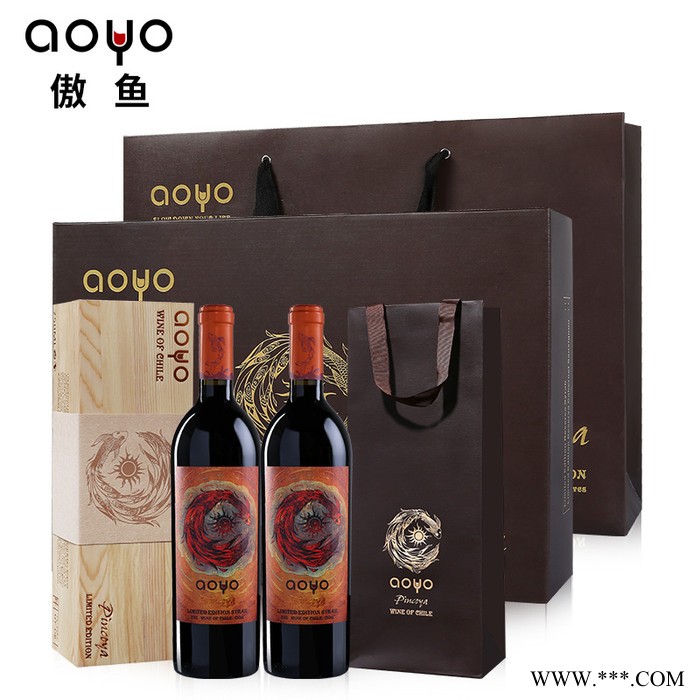 傲鱼葡萄酒批发代理智利进口葡萄酒品牌招商加盟红酒价格萍柯亚限量珍藏西拉红葡萄酒750ml图6