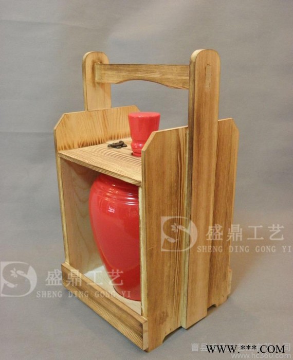 白酒包装礼盒/白酒包装木盒定做/黄酒木盒/药酒礼盒/养生酒木盒图1
