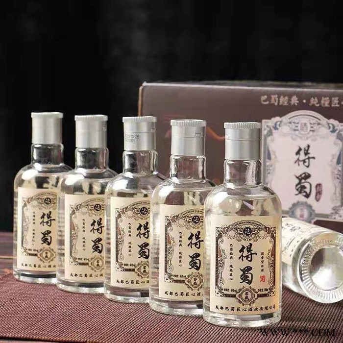得蜀浓香型白酒 诚邀代理加盟  小瓶100ml  欢迎来电咨询订购图2