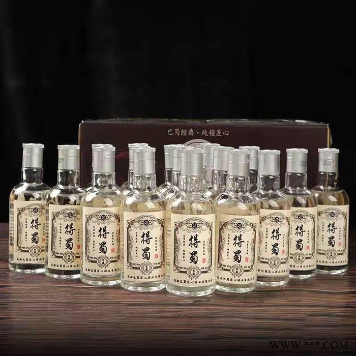 得蜀浓香型白酒 诚邀代理加盟  小瓶100ml  欢迎来电咨询订购图3