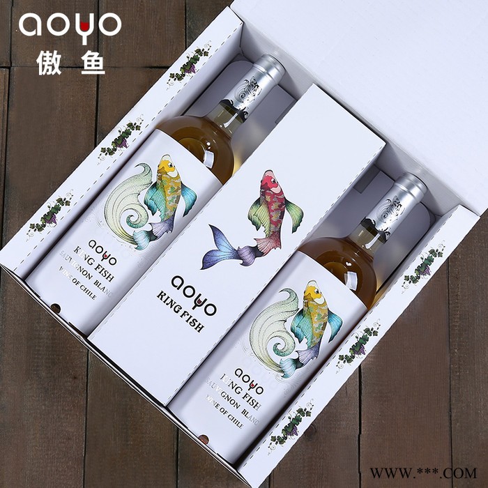 傲鱼葡萄酒批发代理智利进口葡萄酒品牌招商加盟红酒价格鱼王精选长相思白葡萄酒750ml 葡萄酒加盟图6