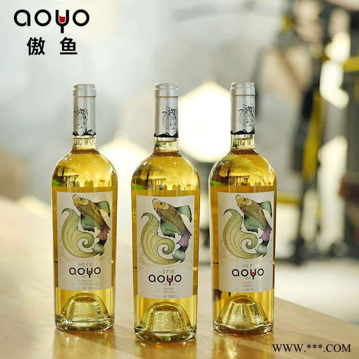 傲鱼葡萄酒批发代理智利进口葡萄酒品牌招商加盟红酒价格鱼王精选长相思白葡萄酒750ml 葡萄酒加盟图8
