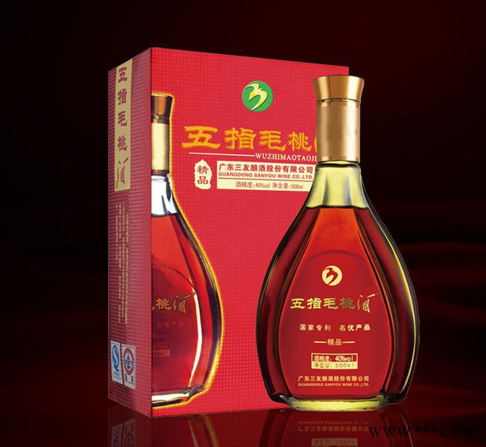三友酿酒保健养生酒500ml五指毛桃酒Q6河源客家特产图1