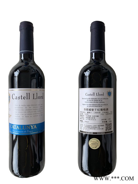 洛德城堡干红葡萄酒750ml*6瓶红酒酒水12%vol图4
