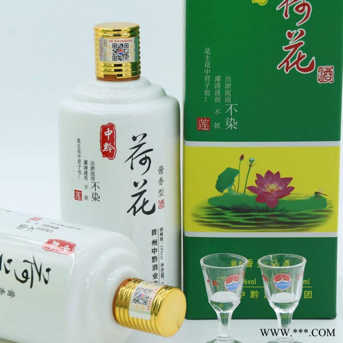 茅台镇 中黔酒业 纯粮酒酱香型白酒 荷花酒 批发图2