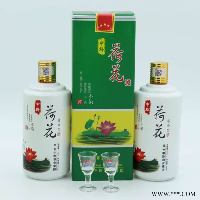 茅台镇 中黔酒业 纯粮酒酱香型白酒 荷花酒 批发图3