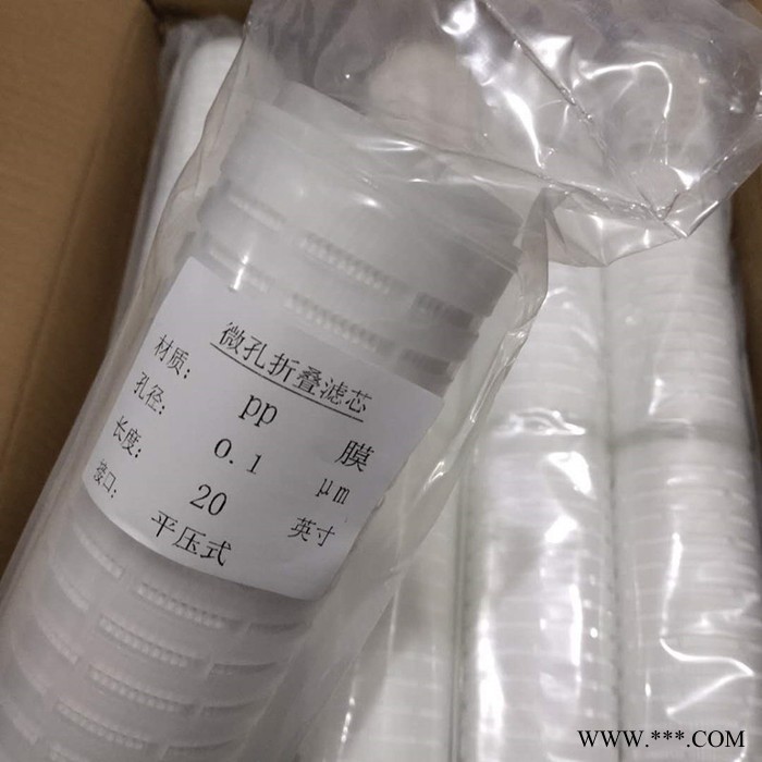 艾特环保电仪 PP折叠滤芯 实验室用折叠滤芯 PP微孔膜滤芯葡萄酒尿素精密过滤芯0.220.45商用图2