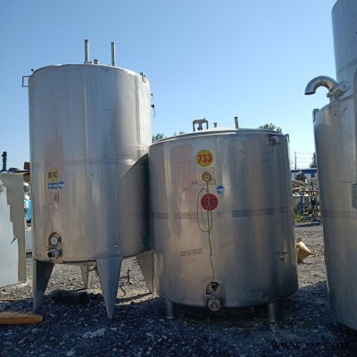 九成新304材质储罐 天成 葡萄酒储罐 二手不锈钢乳品保温罐 现货出售