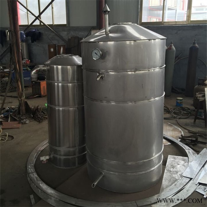 陕西高粱酿酒设备 不锈钢酿酒设备 小型家用酿酒设备电话图2