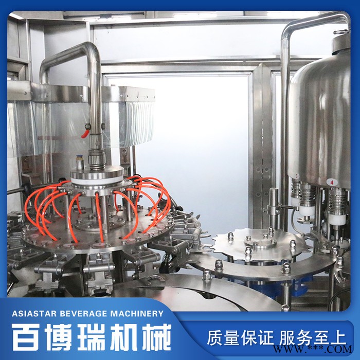 ASCE397-RFC24-24-8百博瑞等压汽水灌装机含气饮料果汁葡萄酒灌装生产线/接受定制 碳酸饮料灌装设备图2
