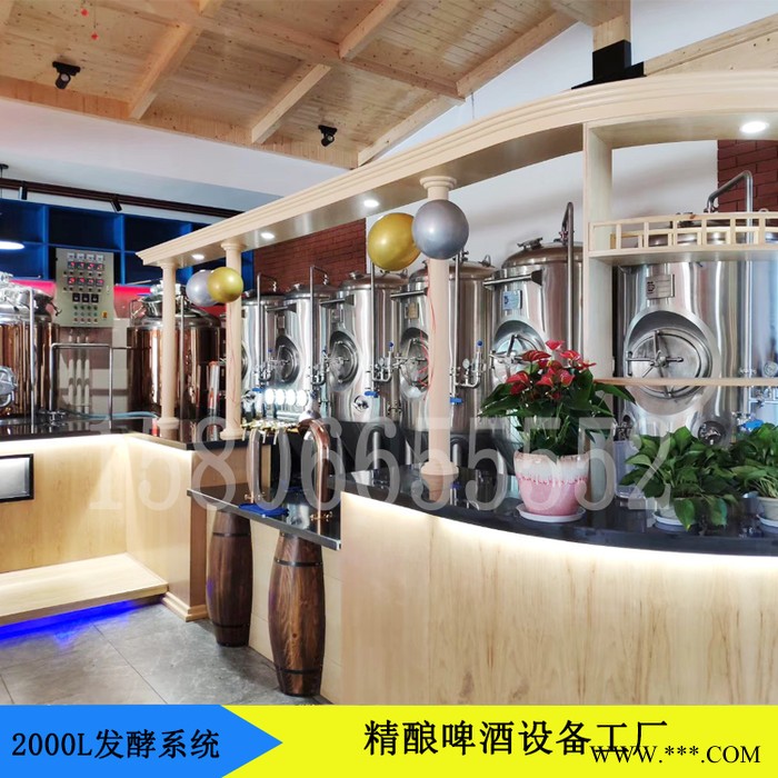 正麦3000升啤酒精酿设备发酵罐扎啤机 酿酒设备 家庭小型酿酒设备 成套酿酒设备图2