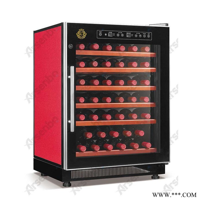 直销HENKO红酒柜/葡萄酒展示柜/立式保鲜成列柜/双温酒柜图3
