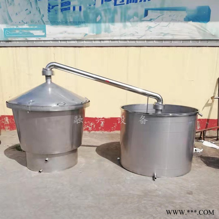 自动化干料蒸煮酒设备 微型固液两用蒸酒设备 融兴 五粮烤酒机 欢迎订购图4