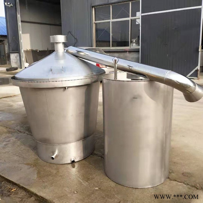 家用烧柴烧煤酿酒锅定做300斤粮酿酒设备粮食快速蒸煮酒锅新品直销便捷式酿酒设备图2
