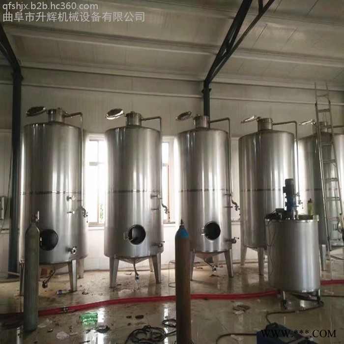 山东厂家加工制造不锈钢白酒罐储酒罐 葡萄酒发酵罐果酒罐图1