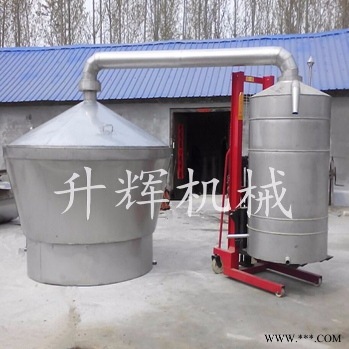 广西500斤料 粮食酿酒蒸酒设备 白酒酿造生产 酿酒设备图3