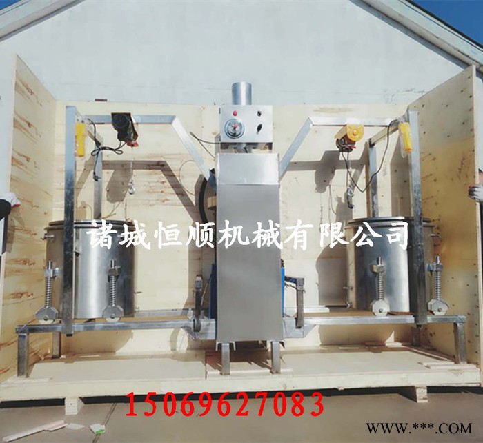 高产量双筒轮换式压榨机 葡萄酒压榨机 冰葡萄挤压收汁设备图2