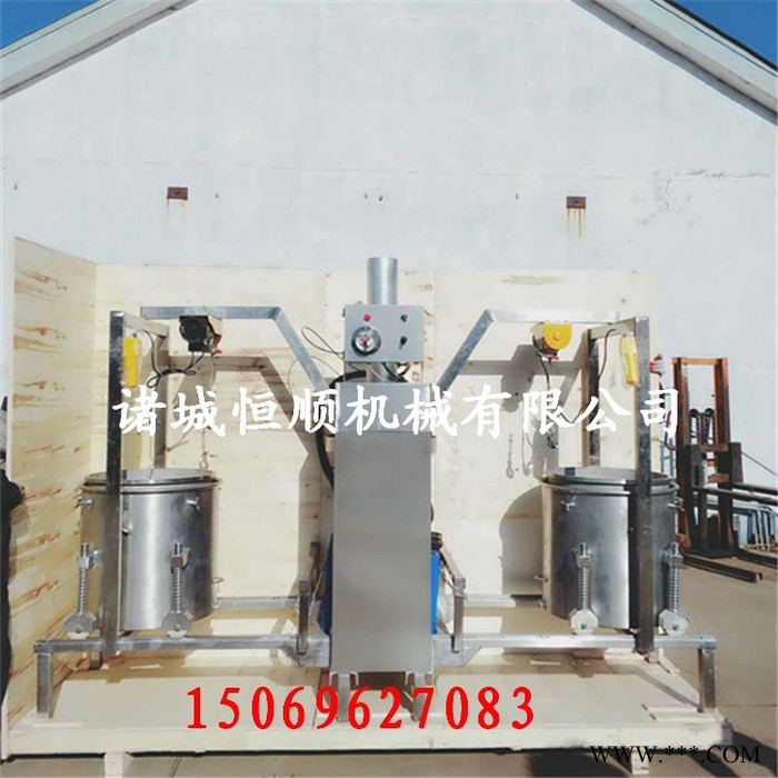 高产量双筒轮换式压榨机 葡萄酒压榨机 冰葡萄挤压收汁设备图7