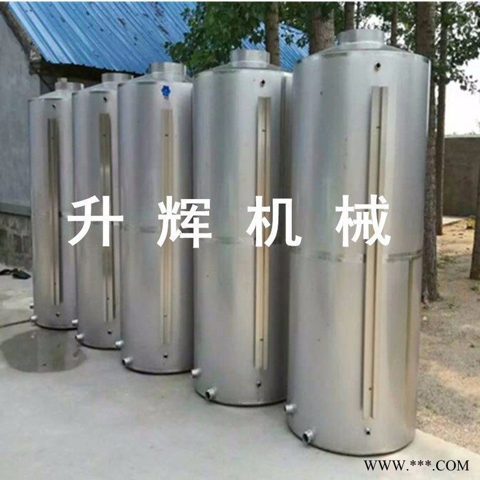 升辉立式 储酒罐 不锈钢酒罐厂家 2吨白酒存酒罐价格图3