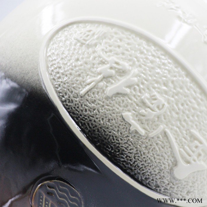 火速 一斤装复古工艺窑变陶瓷瓶 陶瓷酒瓶 纯釉大口经典瓶型陶瓷酒瓶 葡萄酒瓶 白酒瓶图5