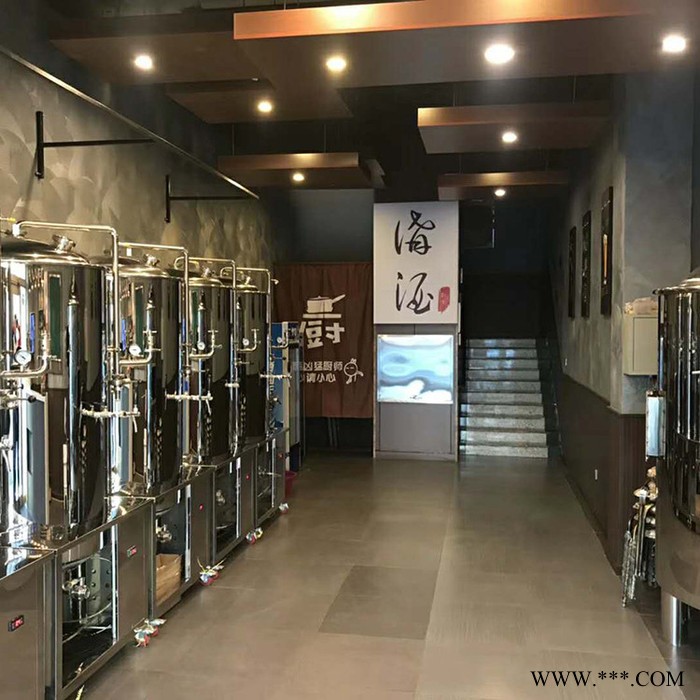 用电酿酒设备 啤酒酿酒设备 机械酿酒设备价格 现货供应图3