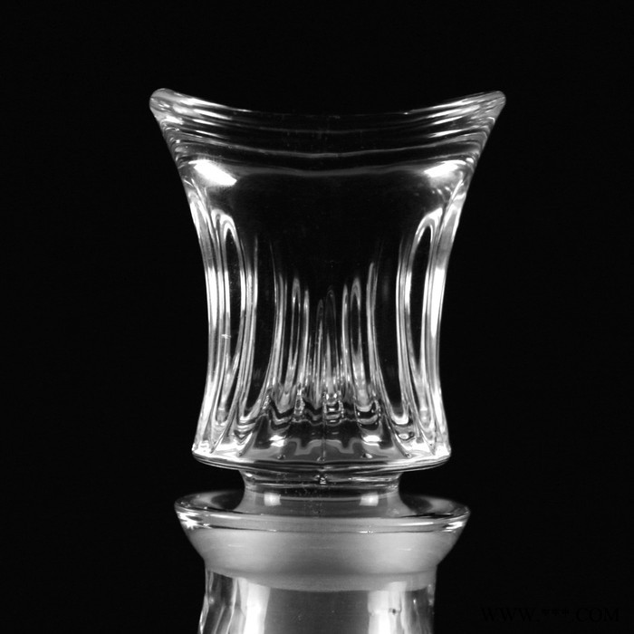 火速 生产水晶白酒洋酒果酒瓶 烤花磨砂瓶 可按样品定制图2