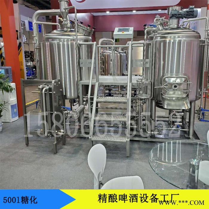 正麦2000升精酿啤酒设备发酵罐 酿酒设备不锈钢 家用小型酿酒设备 大型酿酒设备图4