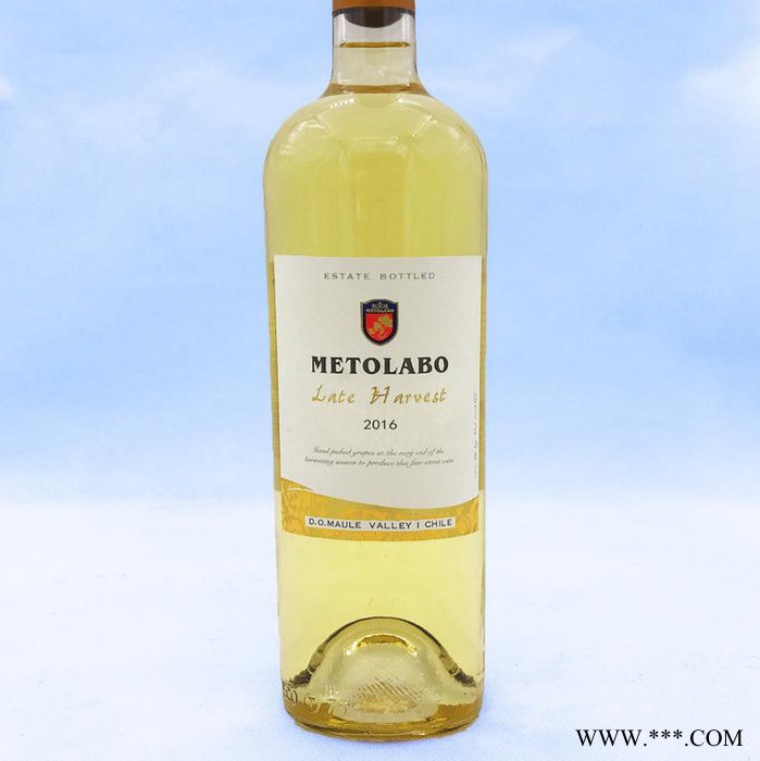 美图兰堡METOLABO霞多丽晚收甜白葡萄酒智利白葡萄酒冰镇红酒加盟红酒代理红酒招商酒窖加盟品牌代理图3