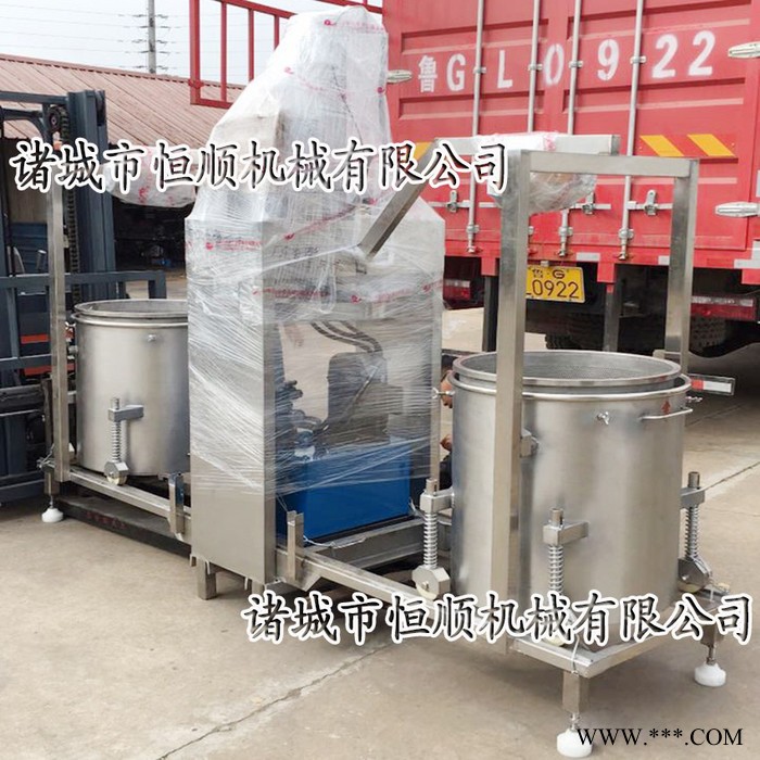 发酵葡萄酒糟、葡萄冰酒固液分离设备 单宁葡萄酒白葡萄酒压榨机图7