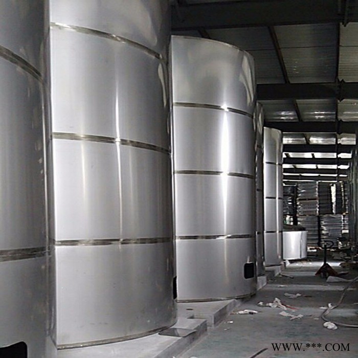 福建储存白酒容器 定做304不锈钢酒容器 白酒储酒罐 40T不锈钢酒罐30吨 不锈钢酒罐图6