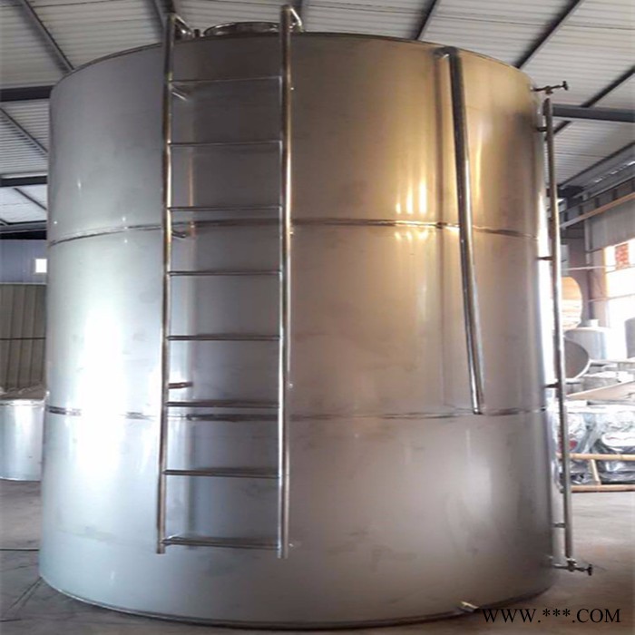 福建储存白酒容器 定做304不锈钢酒容器 白酒储酒罐 40T不锈钢酒罐30吨 不锈钢酒罐图8