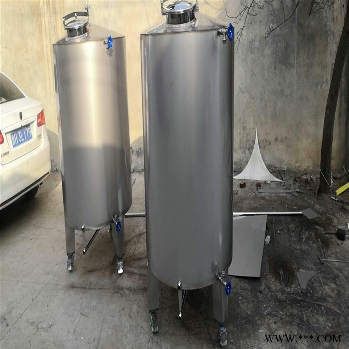 大型酒罐定制  不锈钢葡萄酒储存罐 立式带腿酒容器 果酒发酵罐 品质保障图8