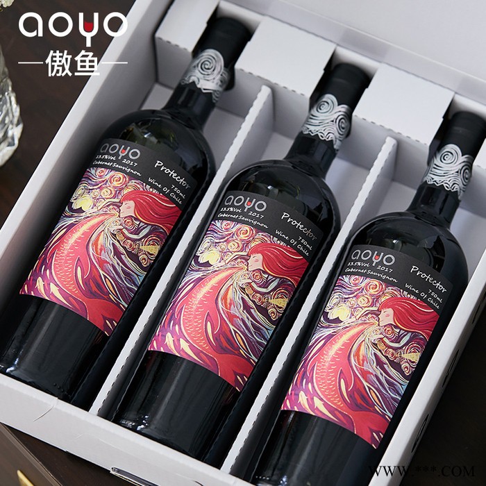 加盟保护者赤霞珠红酒葡萄酒750ml 红酒加盟店图4