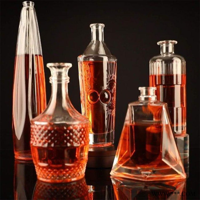 玻璃瓶 晶白料玻璃瓶 白酒瓶 可加工定制 酒瓶批发 玻璃酒瓶定制图2