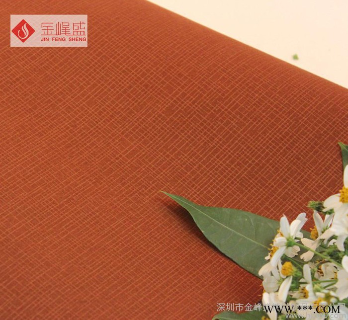 葡萄酒盒内衬咖啡色压花植绒布 DIY包装环保植绒布E1-111271图3