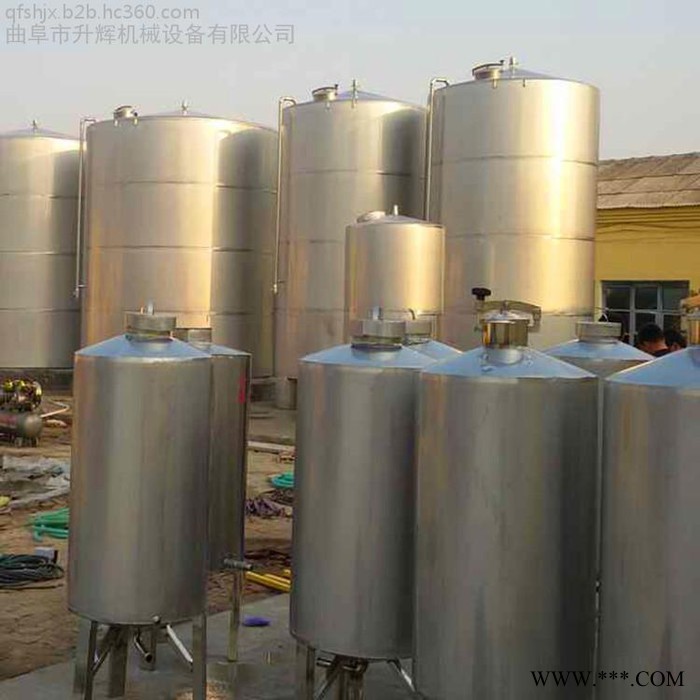 全新储罐不锈钢储酒罐 白酒葡萄酒储存容器 【升辉厂家】加工生产各类型酒罐图4