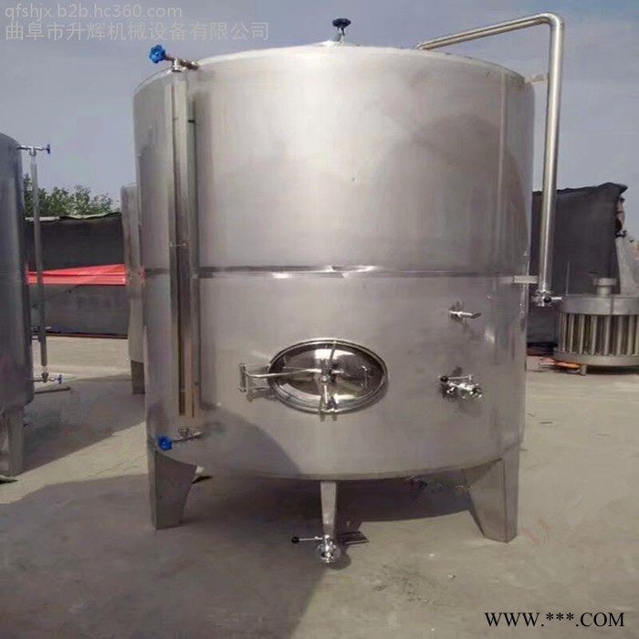 全新储罐不锈钢储酒罐 白酒葡萄酒储存容器 【升辉厂家】加工生产各类型酒罐图2