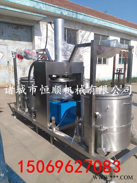 黄酒米酒压榨机 酒糟压榨机  粮食发酵压榨收汁机 葡萄酒酿造压榨机图3