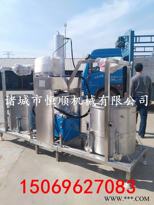 黄酒米酒压榨机 酒糟压榨机  粮食发酵压榨收汁机 葡萄酒酿造压榨机图2