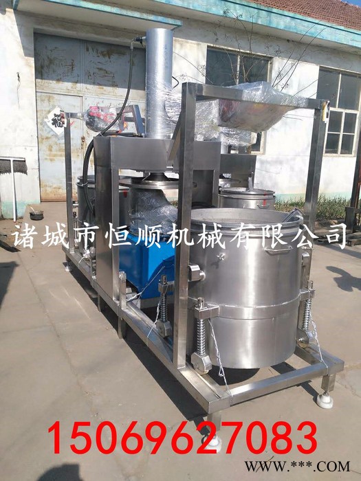 黄酒米酒压榨机 酒糟压榨机  粮食发酵压榨收汁机 葡萄酒酿造压榨机图5