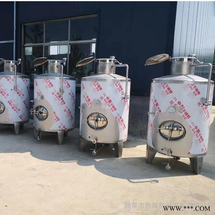 厂家供应304酒罐食品级葡萄酒罐 储存发酵罐规格立式密封储蓄罐图2