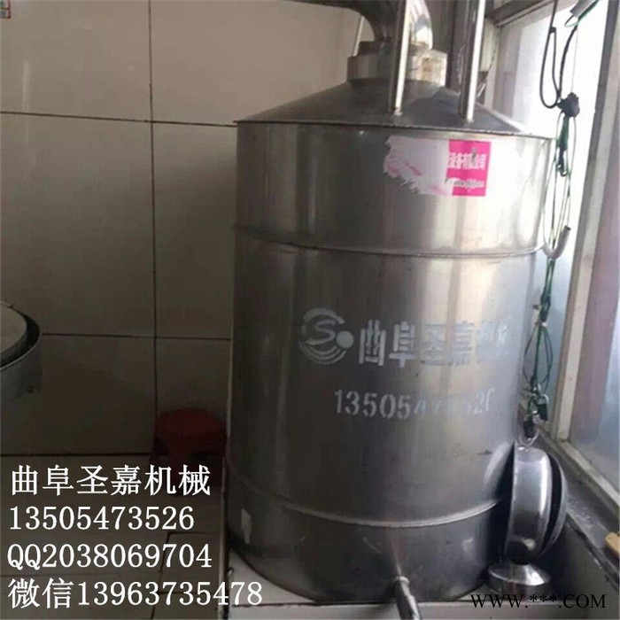 烟台酒厂专用葡萄酒酿酒工具 大型不锈钢酒罐图片 纯粮酿酒圣嘉厂家技术指导图4