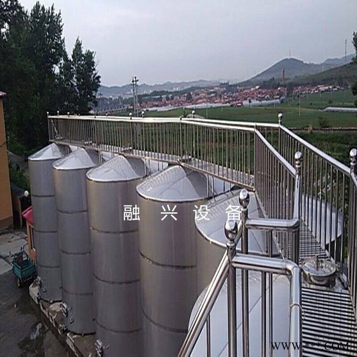 发酵罐生产销售304不锈钢白酒发酵罐 葡萄酒发酵罐 果酒罐价格 葡萄酒储存罐售价图4