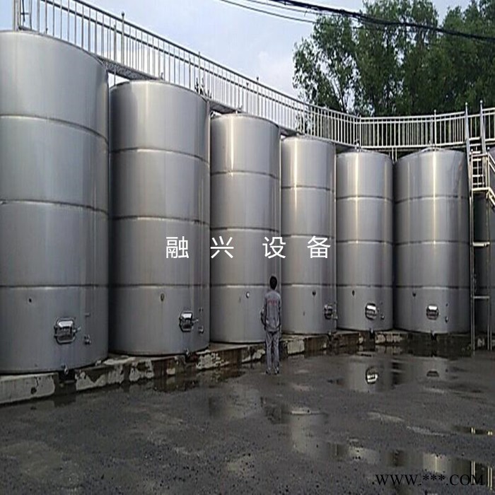 发酵罐生产销售304不锈钢白酒发酵罐 葡萄酒发酵罐 果酒罐价格 葡萄酒储存罐售价图1